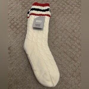 NWT Hunter slipper socks. Fleece lined